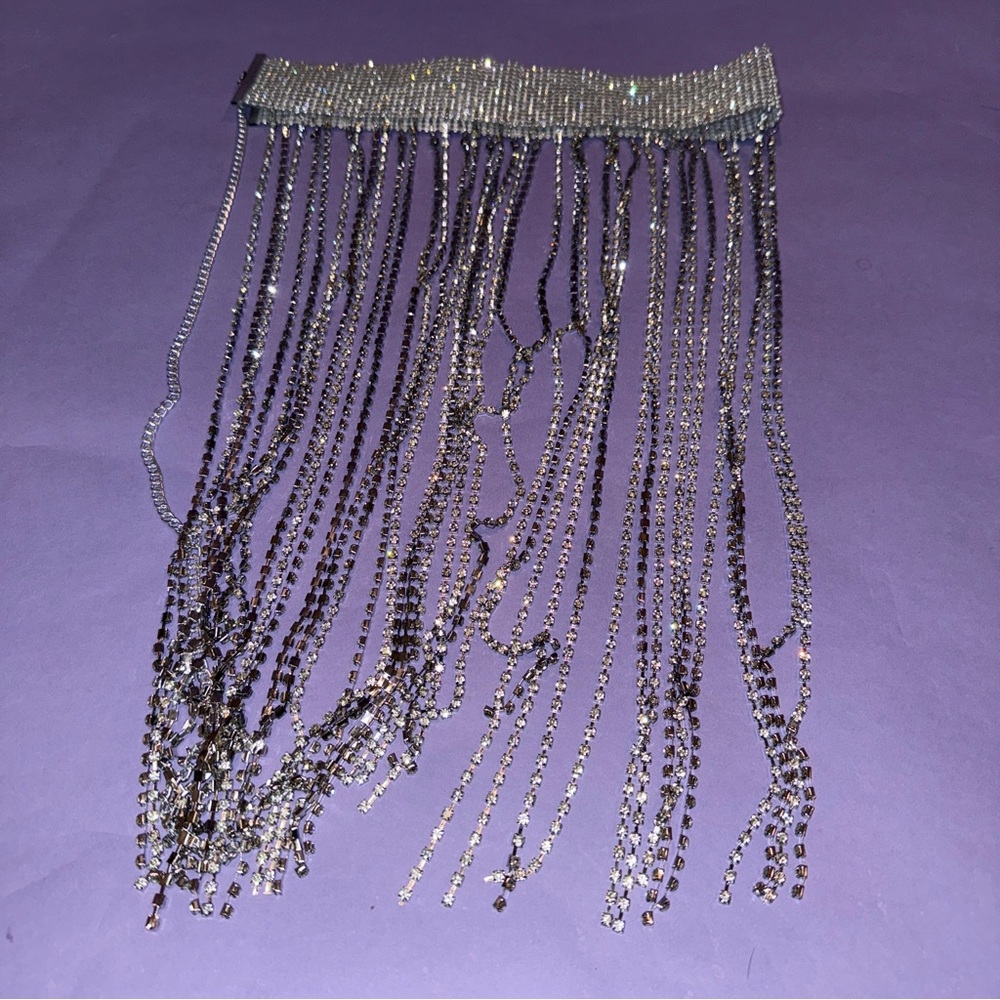 Rhinestone skirt/belt
